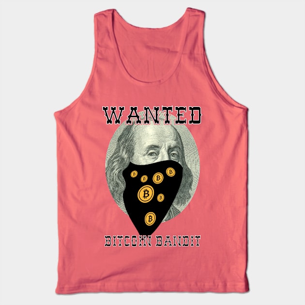 Bitcoin Bandit 2 Tank Top by CryptoTextile